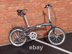 Orus Aluminium Folding Bike 20 Wheels, Mudguard, Kickstand & Rear Carrier