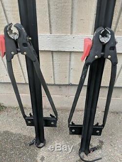 Pair of YAKIMA Lockjaw Bike Carrier Trays Rack for Round Bars Free Ship