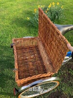 Pashley Picador Adult Tricycle 3 Wheeled Wheeler 3 Speed Wicker Rear Carrier