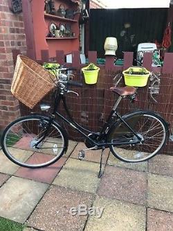 Pashley Princess Classic Bicycle Bike Black Luggage Carrier Basket hybrid 20