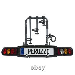 Peruzzo Instinct 3 Bike Tow Ball Carrier Rack Bicycle Folding Tilting Max 60kg