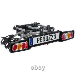 Peruzzo Parma 3 Bike Tow Ball Cycle Carrier Quick Release, 2 Year Warranty
