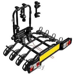 Peruzzo Parma 4 Bicycle Cycle Bike Tow Ball Carrier Car Rack