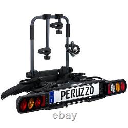 Peruzzo Pure Instinct 2 Bike Tow Ball Cycle Carrier Folding, 2 Yr warranty