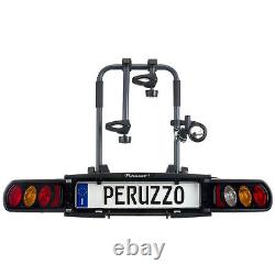 Peruzzo Pure Instinct 2 Bike Tow Ball Cycle Carrier Folding, 2 Yr warranty