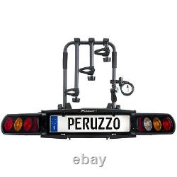 Peruzzo Pure Instinct 3 Bike Tow Ball Cycle Carrier Folding, 2 Yr Warranty