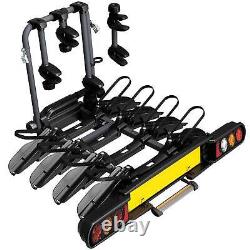 Peruzzo Pure Instinct 4 Bicycle Cycle Bike Tow Ball Carrier Car Rack