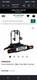 Peruzzo Pure Instinct Towbar Mount 2 Bike Rack Carrier Foldable Black