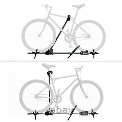 Peruzzo Roof Mounted Cycle Carrier Bike Rack bars Black Locking Carbon Frame