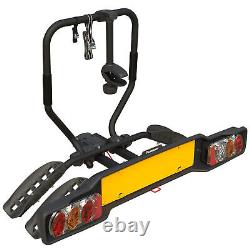 Peruzzo Siena 2 Bike Tow Ball Cycle Carrier Tuv-GS Certified, 2 Year Warranty