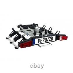 Peruzzo Zephyr 3 Towball Towbar E-Bike Cycle Carrier 3 Bike Tilting Car Rack