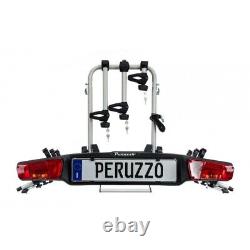 Peruzzo Zephyr 3 Towball Towbar E-Bike Cycle Carrier 3 Bike Tilting Car Rack