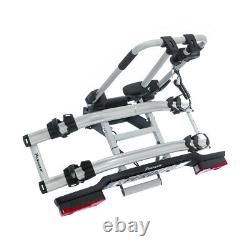 Peruzzo Zephyr Towbar Cycle E-Bike Carrier 2 Bike Car Tow Bar Ball Tilting