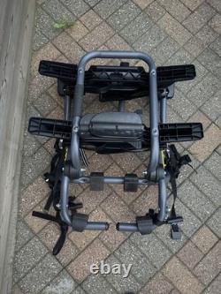 Peruzzo pure instinct 2 rear boot mounted 2 Bike Carrier, Black/Grey