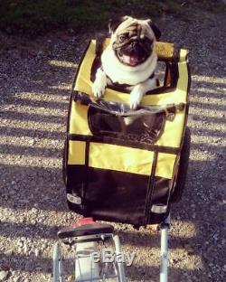 Pet Bicycle Trailer Dog Mobility Carrier Stroller Bike Convertible Jogging Kit