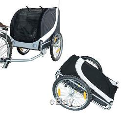 Pet Bike Trailer Dog Cat Large Bicycle Jogger Jogging Cycle Carrier Two Wheels