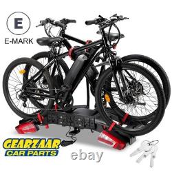 Premium Foldable E-Bike Carrier Electric Bike Rack 13PIN with Tilt E-Mark 60KG