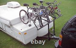 ProRac Camper Trailer 4 Bike Bicycle Carrier Rack