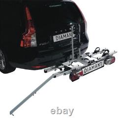 Pro User BATM025 Diamant Foldable Cycle Carrier Bike Rack Tow Ball 2 Bike Load