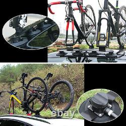 Quick Roof Rack Bicycle Suction Roof-top Car Roof Rack Carrier For 2 Bikes H8L2