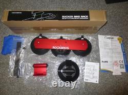 ROCKBROS Sucker Bike Rack for Car Roof Suction Cup Bicycle Carrier for 1 Bike