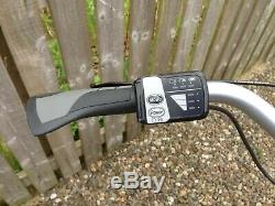 Raleigh Dover Deluxe Premium Electric Bicycle, Ebike, Rear Carrier, Lights