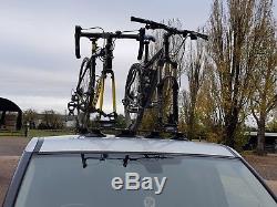 Rassine Bike Roof Top Bicycle Rack Carrier Easy Install Car Suction Mounted Rack