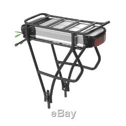 Rear Battery 48V12.8(616Wh) E-bike Li-ion Battery for 500W 1000W Motor+Carrier