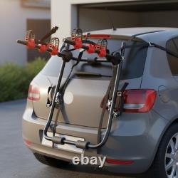 Rear Car Cycle Carrier Folds for Easy Storage Trunk Mount Bike Rack Heavy Duty