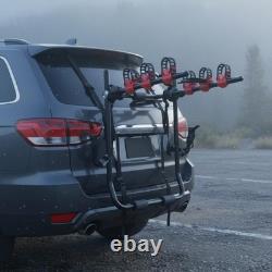 Rear Car Cycle Carrier Folds for Easy Storage Trunk Mount Bike Rack Heavy Duty