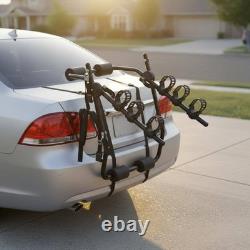Rear Car Cycle Carrier Folds for Easy Storage Trunk Mount Bike Rack Heavy Duty