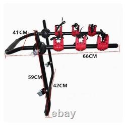Rear Car Cycle Carrier Folds for Easy Storage Trunk Mount Bike Rack Heavy Duty