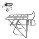 Rear Rack Carrier Holder Frame E-Bike Electric Bike Battery Aluminum luggage