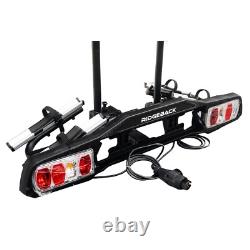 Ridgeback 2-bike V1 Towbar Mounted Bike Rack / Cycle Carrier Tow Bar 7 & 13 Plug