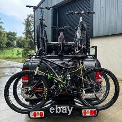Ridgeback 2-bike V1 Towbar Mounted Bike Rack / Cycle Carrier Tow Bar 7 & 13 Plug