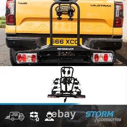 Ridgeback 4 Bike Towbar Mounted Bike Rack / Cycle Carrier Tow Bar 7 And 13 Plug