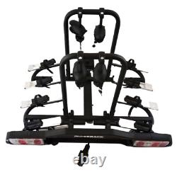 Ridgeback 4 Bike Towbar Mounted Bike Rack / Cycle Carrier Tow Bar 7 And 13 Plug