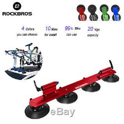 RockBros Bike Suction Rooftop Carrier Quick Installation Roof Rack Two-bikes New