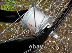 Romet Track 1 Hybrid / Town Bike Large Lights Carrier Shimano 21 Speed