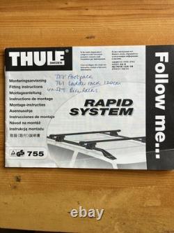 Roof rack + 4 Bike Carriers -Thule