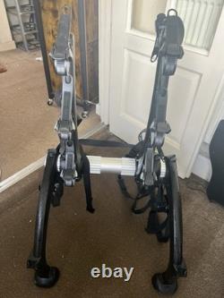 Saris 3 Bike Strap-On Car Bike Rack Carrier with Protective Padding Black/Silver