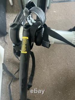 Saris 3 Bike Strap-On Car Bike Rack Carrier with Protective Padding Black/Silver