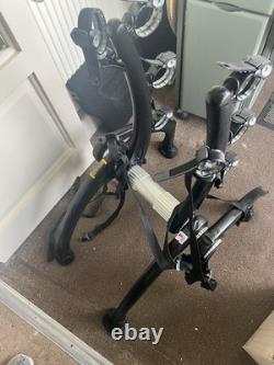 Saris 3 Bike Strap-On Car Bike Rack Carrier with Protective Padding Black/Silver