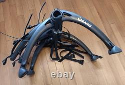 Saris 3 Bike Strap-On Car Bike Rack Carrier with Protective Padding Black VGC