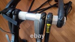 Saris 3 Bike Strap-On Car Bike Rack Carrier with Protective Padding Black VGC