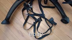 Saris 3 Bike Strap-On Car Bike Rack Carrier with Protective Padding Black VGC