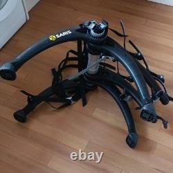 Saris 3 Bike Strap-On Car Bike Rack Carrier with Protective Padding Black VGC