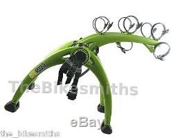 Saris BONES 3 801G Bike Car Trunk GREEN Rack Bicycle Carrier US LifetimeWarranty