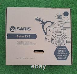 Saris BONES EX 3 803 Bike Car Trunk BLACK Rack Carrier Fits 3 Bikes