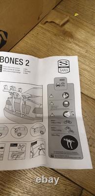 Saris Bones 2 Bike Rear Carrier Cycle Rack Hatchback Saloon Boxed